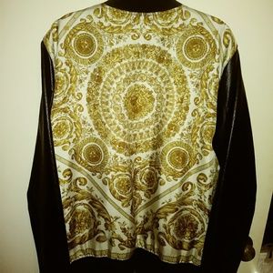 Custom lambskin and silk Versace exclusive game